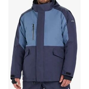 Ski Doo Absolute 0 Ski Jacket Men's XL Denim Blue NWT